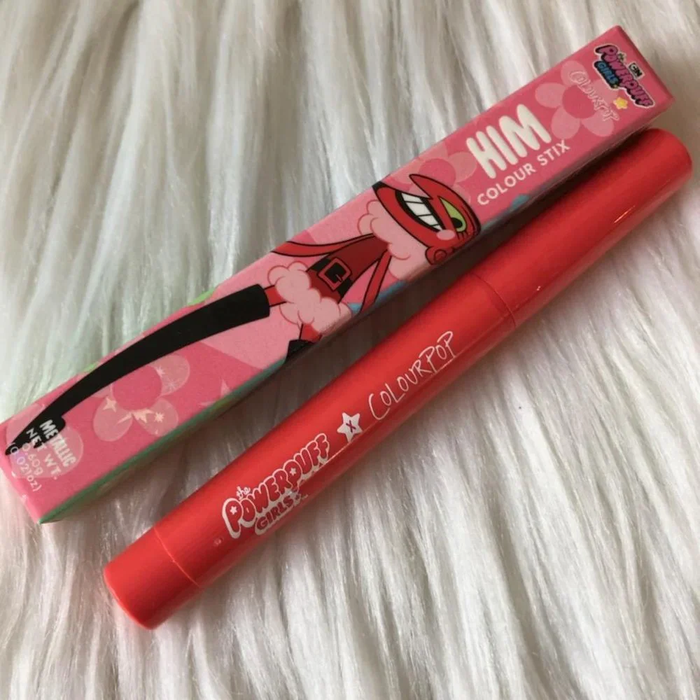 Powerpuff Girls x Colourpop Blossom Hair Clips & Color Stick Set